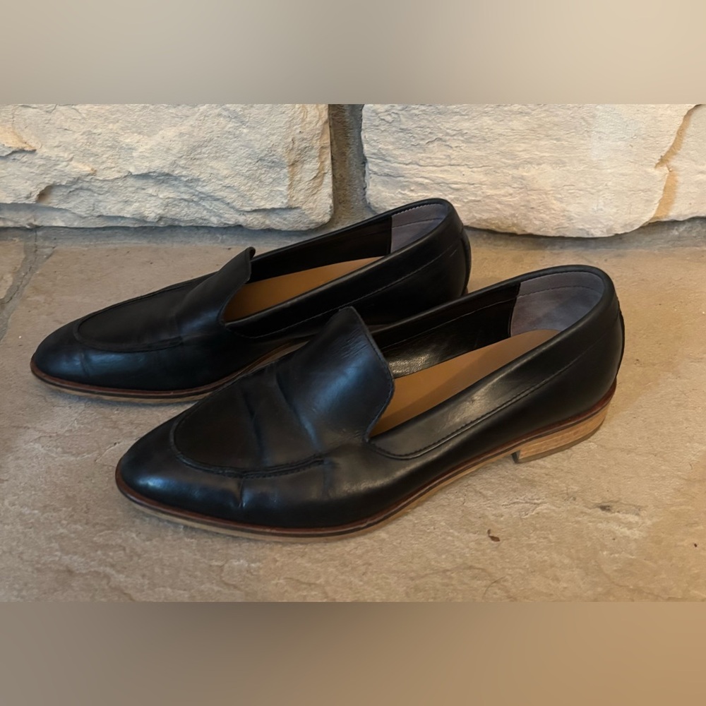 EVERLANE LEATHER LOAFERS, SZ 7.5